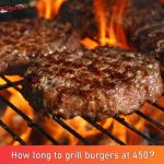 how long to grill burgers at 450