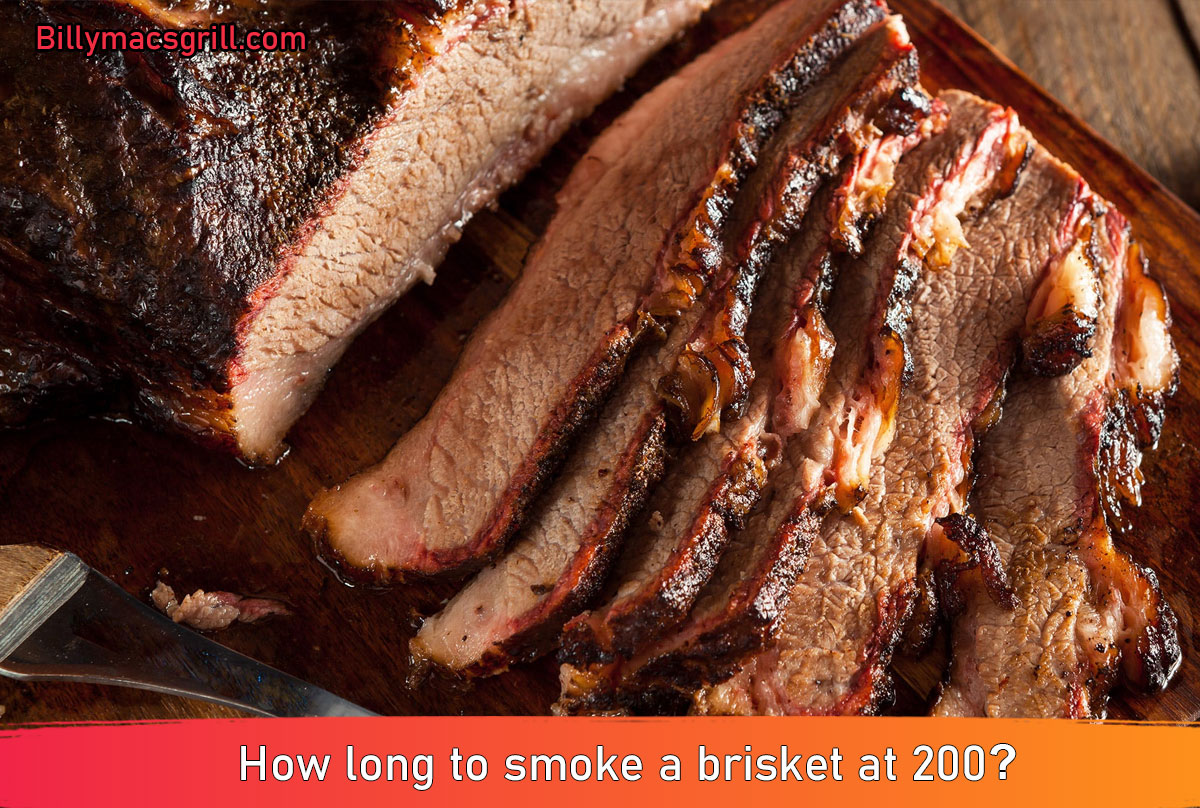 How long to smoke a brisket at 200