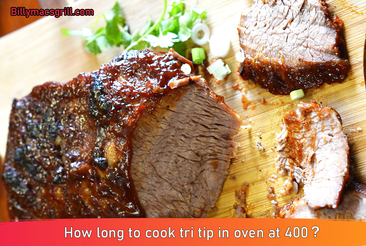 How long to cook tri tip in oven at 400?