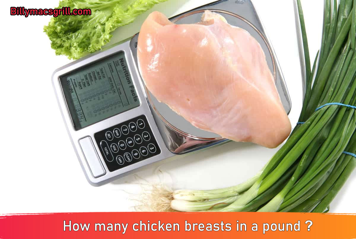 How many chicken breasts in a pound?