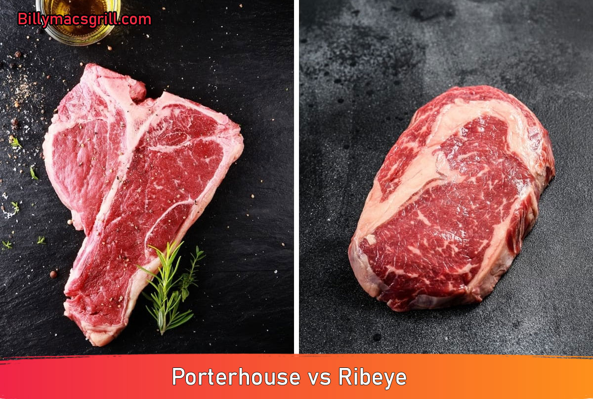 Porterhouse vs Ribeye: Comparison The Differences?